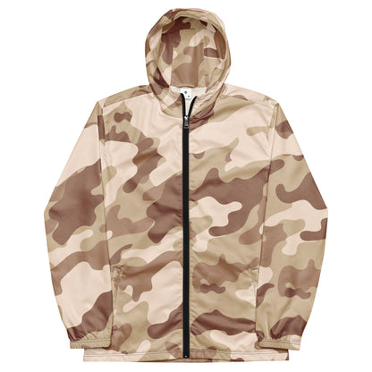 Camo Windbreaker For men | Desert Brown