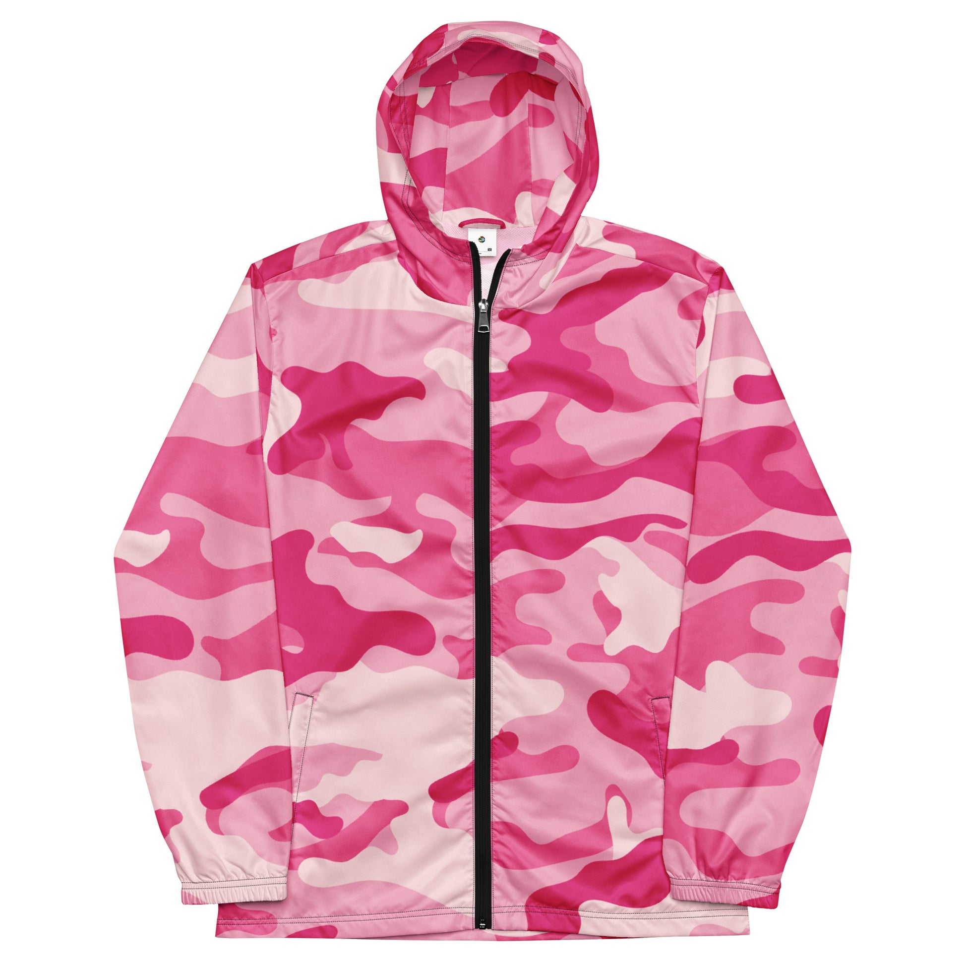 Camo Windbreaker For Men | Lavender Pink