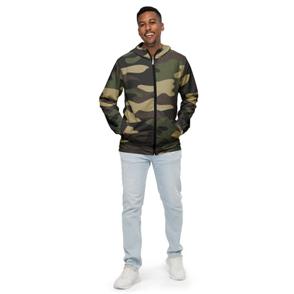 Camo Windbreaker For Men | Classic Green