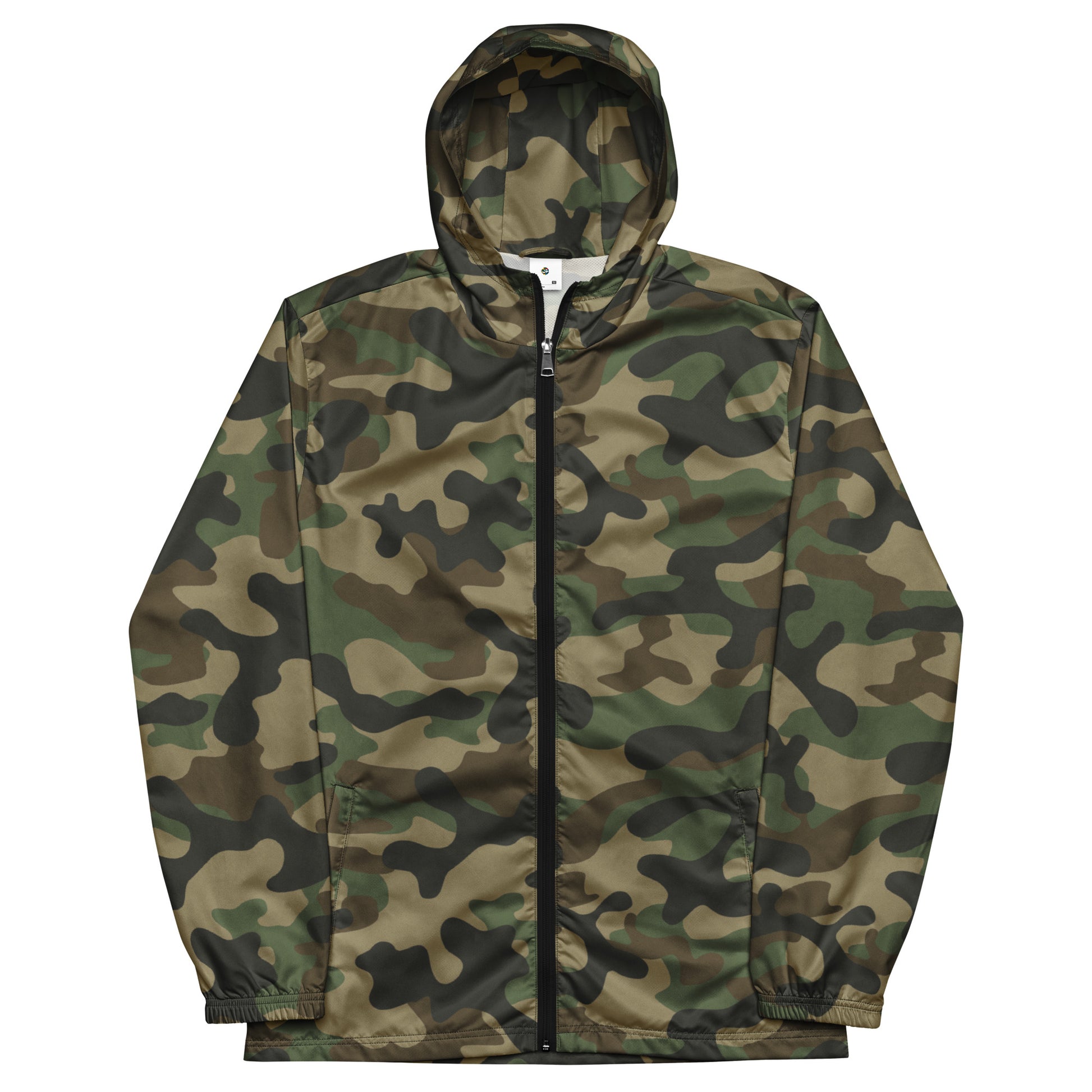 Camo Windbreaker For Men | Military Brown