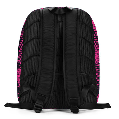 Minimalist Backpack | Pink Digital Camouflage