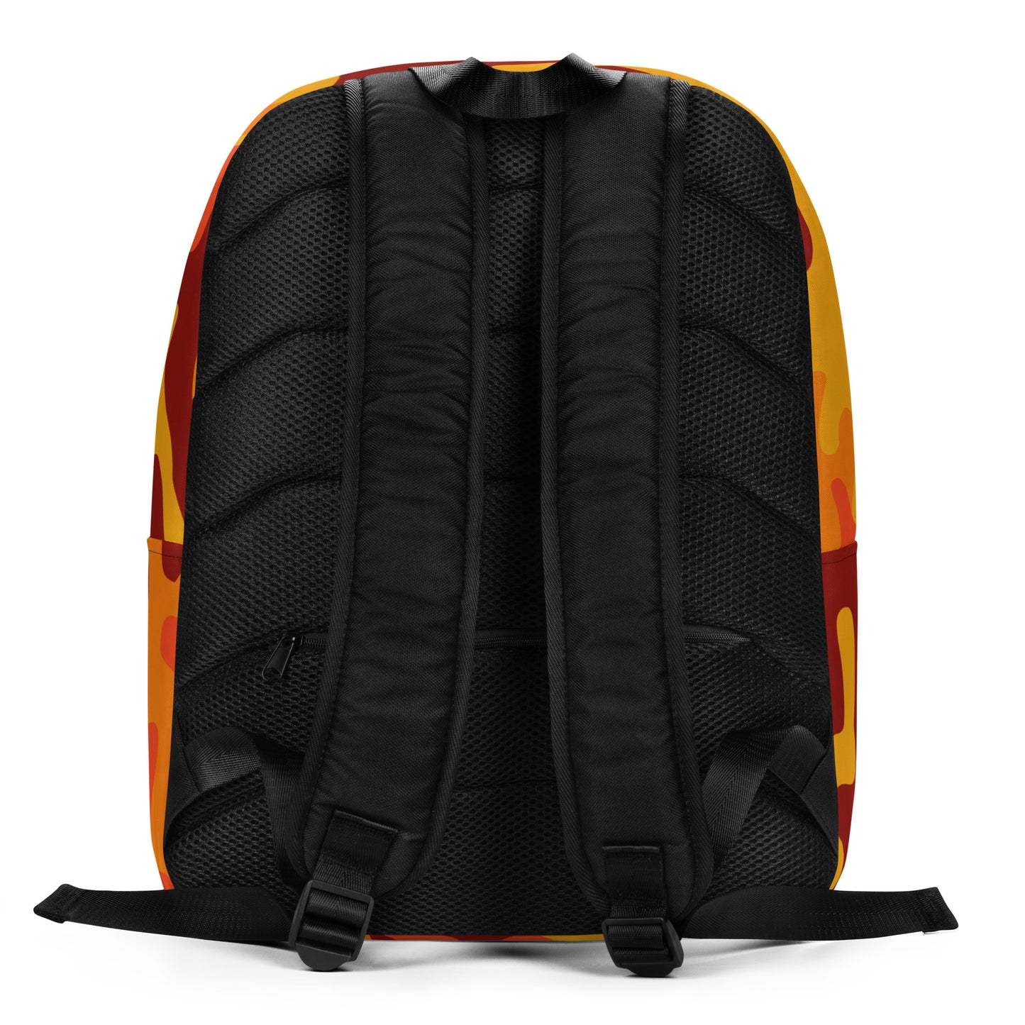 Minimalist Backpack | Orange & Red Camouflage