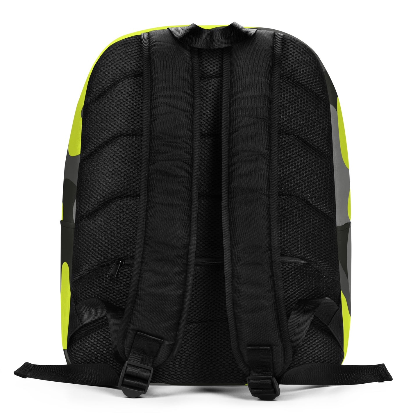 Minimalist Backpack | Black, Gray & Yellow Camouflage