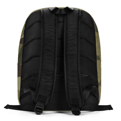 Minimalist Backpack | Green Fabric Camouflage