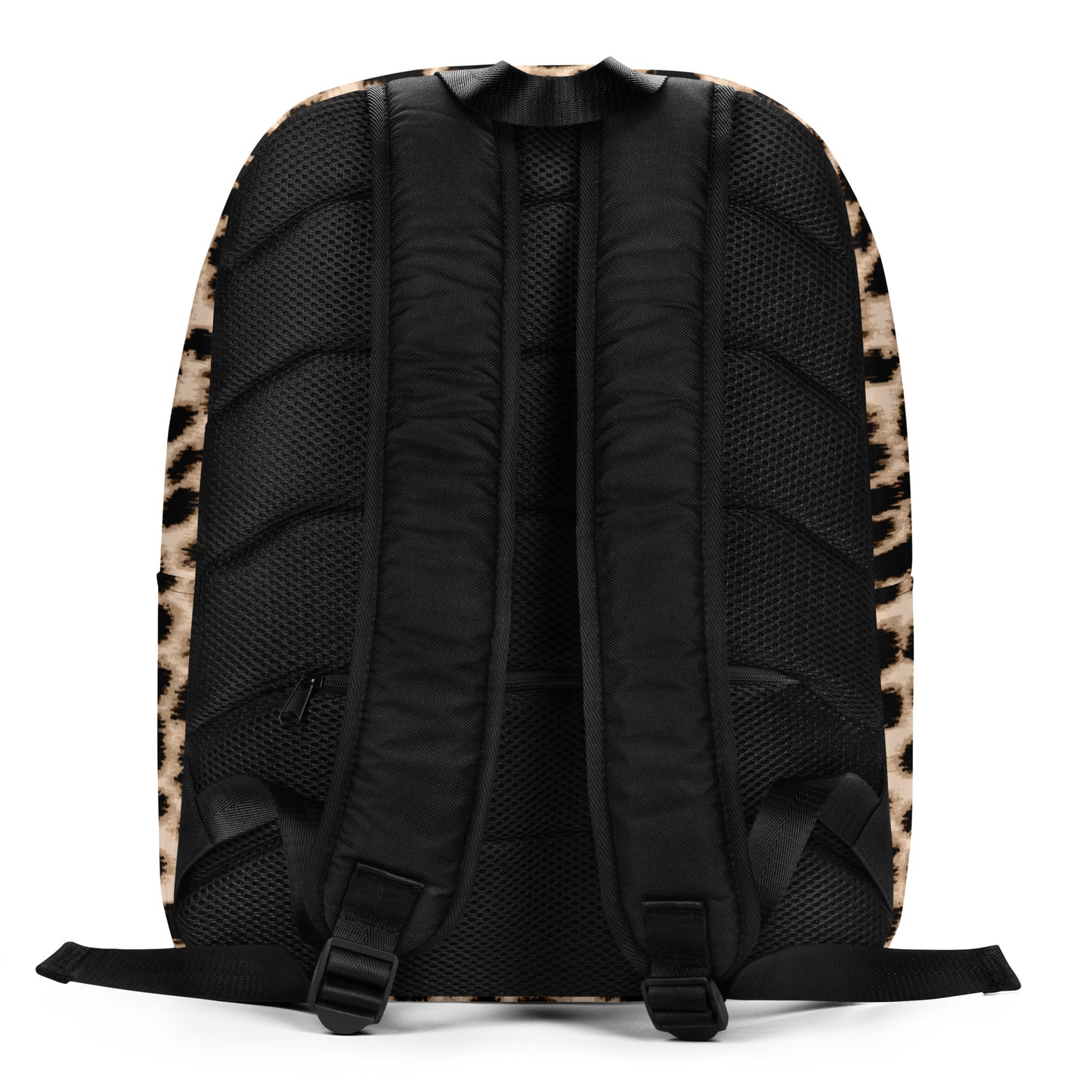 Minimalist Backpack | Cheetah Print | Classic Brown