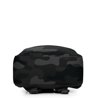 Minimalist Backpack | Black Camouflage