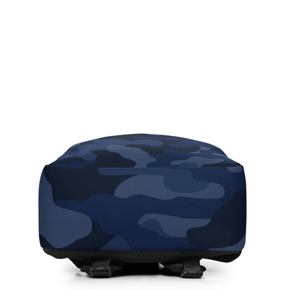 Minimalist Backpack | Deep Blue Camouflage