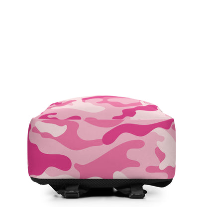 Minimalist Backpack | Lavender Pink Camouflage