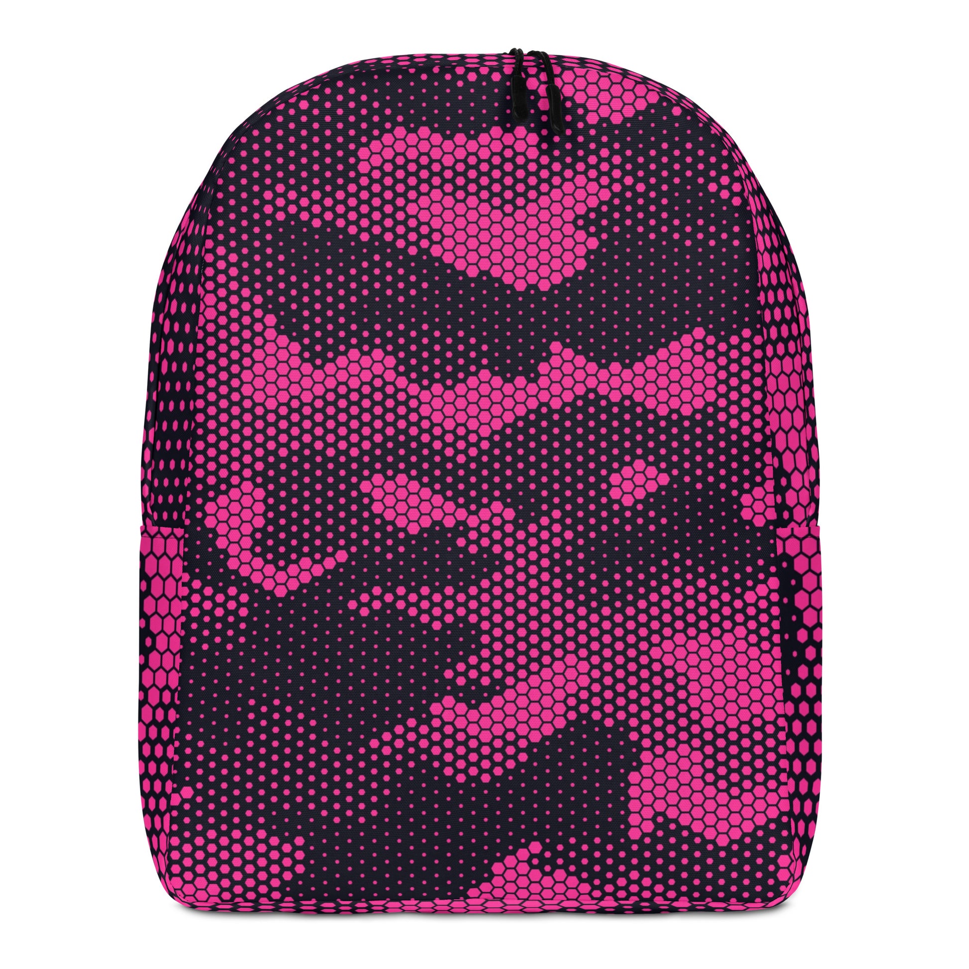 Minimalist Backpack | Pink Digital Camouflage