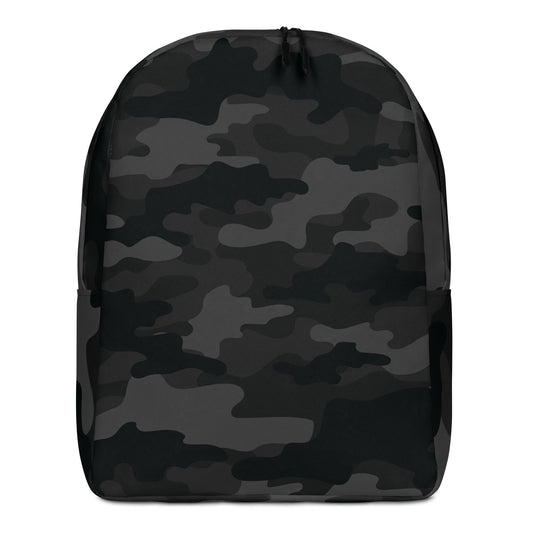 Minimalist Backpack | Black Camouflage