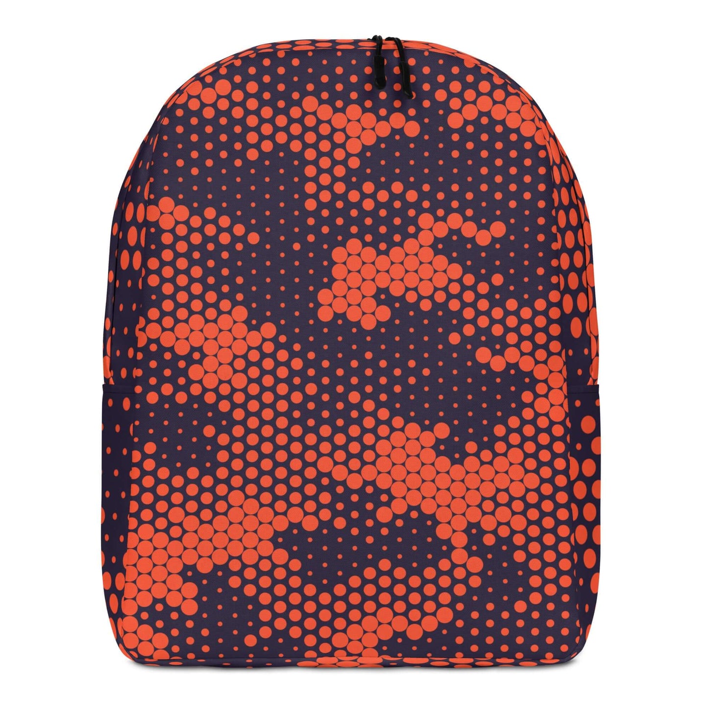 Minimalist Backpack | Orange & Blue Digital Camouflage