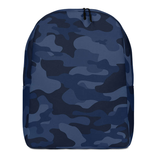 Minimalist Backpack | Deep Blue Camouflage