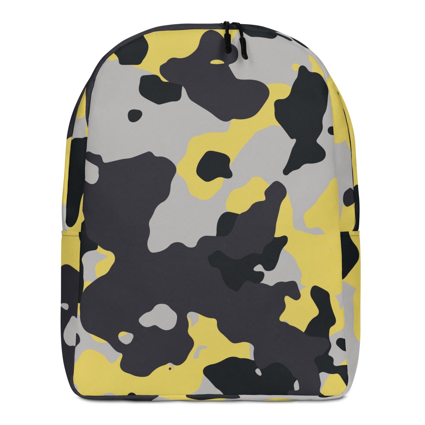 Minimalist Backpack | Yellow, Black & Silver Camouflage