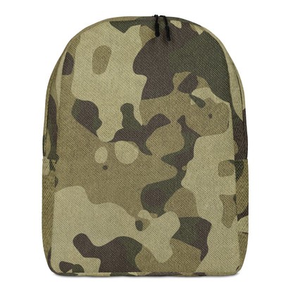 Minimalist Backpack | Green Fabric Camouflage