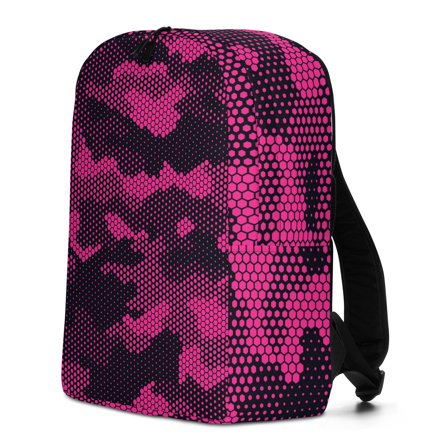 Minimalist Backpack | Pink Digital Camouflage