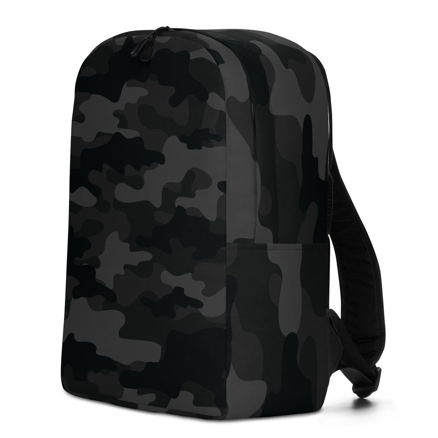 Minimalist Backpack | Black Camouflage