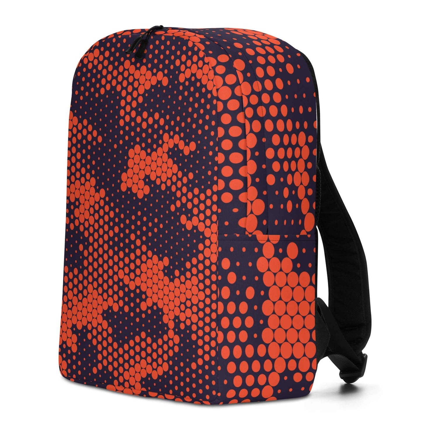 Minimalist Backpack | Orange & Blue Digital Camouflage