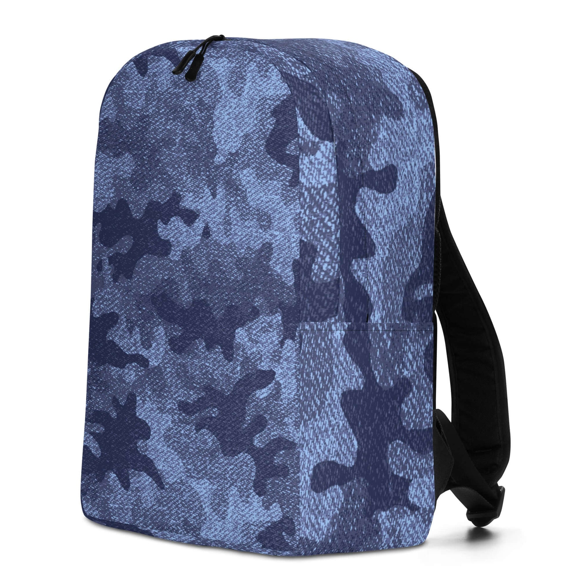 Minimalist Backpack | Denim Blue Camouflage