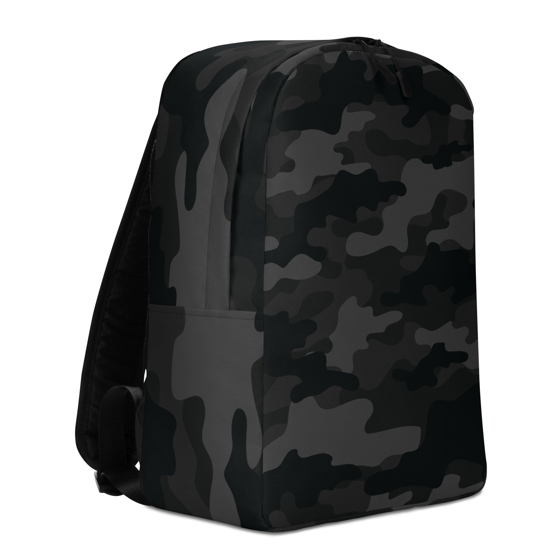 Minimalist Backpack | Black Camouflage