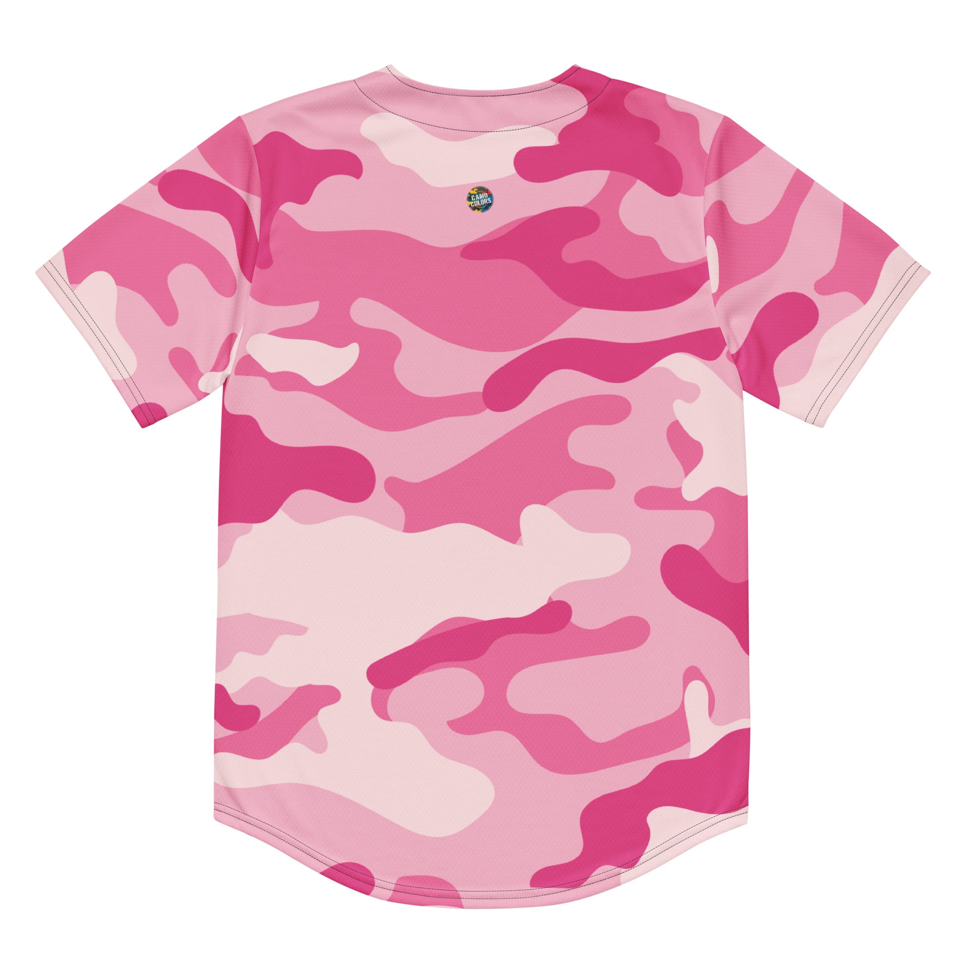 Baseball Jersey | Lavender Pink Camouflage