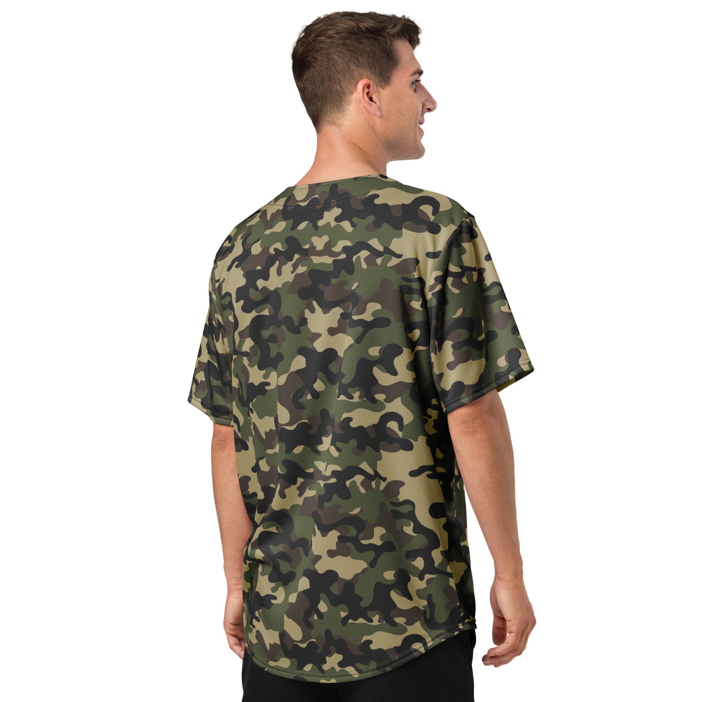 Camo Baseball Jersey | Classic MIlitary Brown