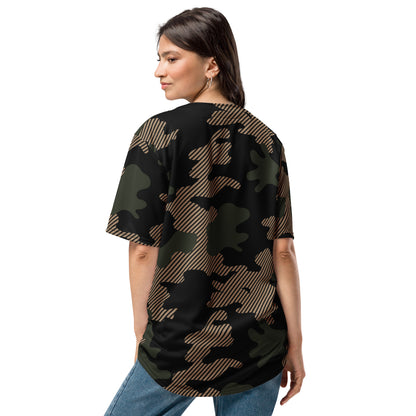 Camo Baseball Jersey | Military Green Camouflage