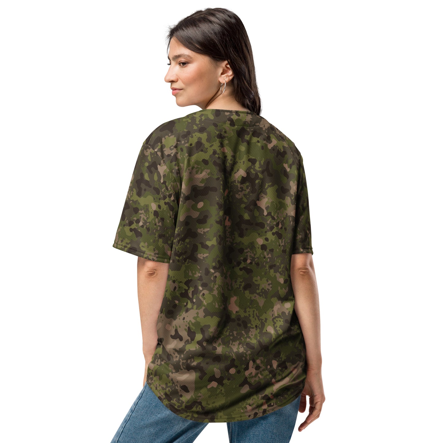 Camo Baseball Jersey | Hunting Brown Camouflage