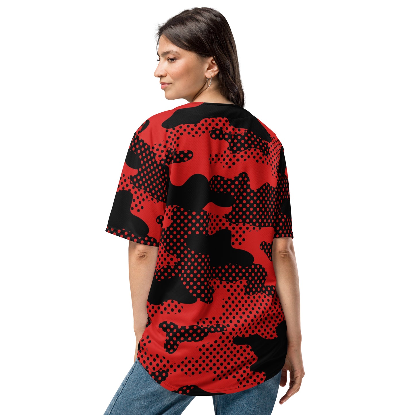 Red Camo Jersey | Pixel Camouflage