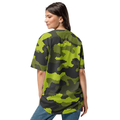 Camo Baseball Jersey | Green Dotted Camouflage