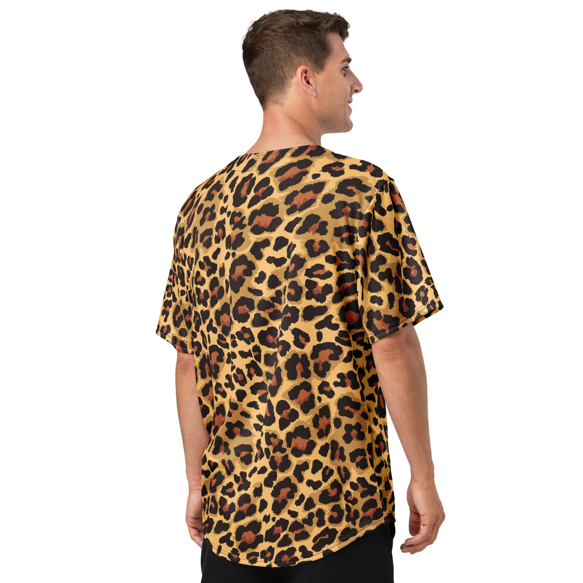 Leopard Jersey | Classic Brown and Black Pattern