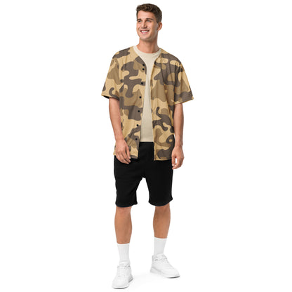 Baseball Jersey | Khaki Camouflage