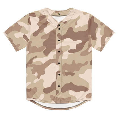 Baseball Jersey | Desert Brown Camouflage