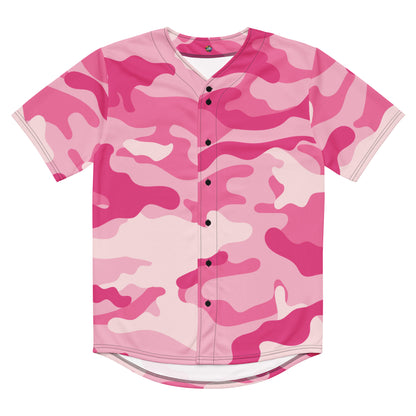 Baseball Jersey | Lavender Pink Camouflage