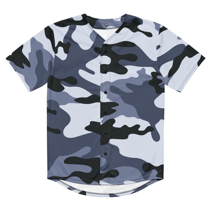 Baseball Jersey | Light Blue Camouflage