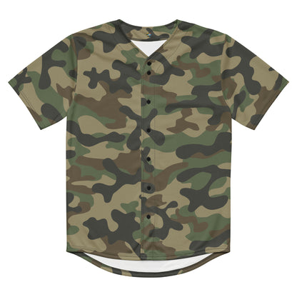 Baseball Jersey | Unisex | Military Brown Camouflage