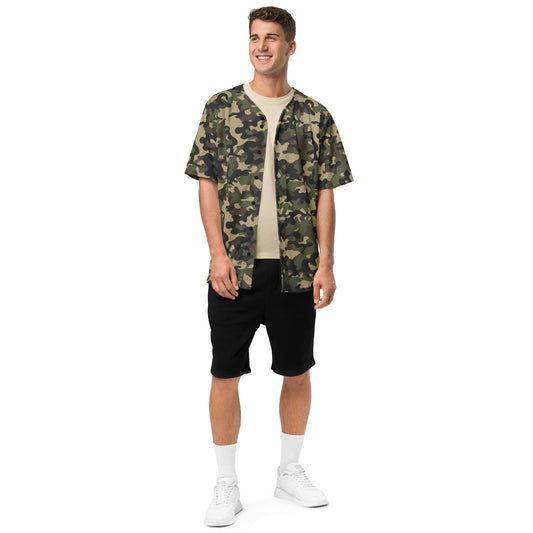 Camo Baseball Jersey | Classic MIlitary Brown