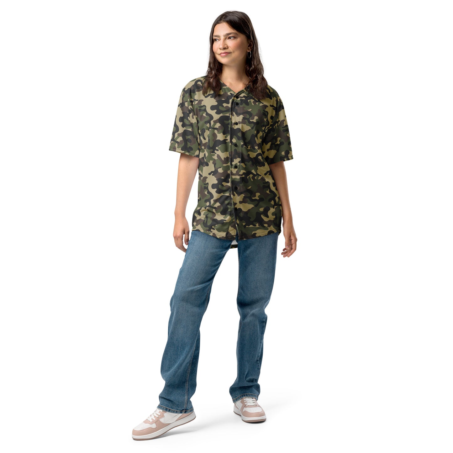 Camo Baseball Jersey | Classic MIlitary Brown