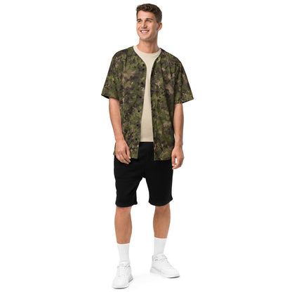 Camo Baseball Jersey | Hunting Brown Camouflage