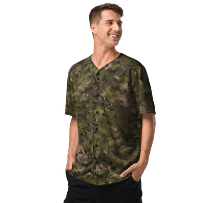 Camo Baseball Jersey | Hunting Brown Camouflage