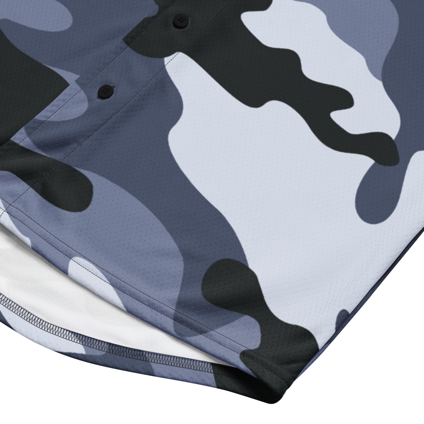 Baseball Jersey | Light Blue Camouflage