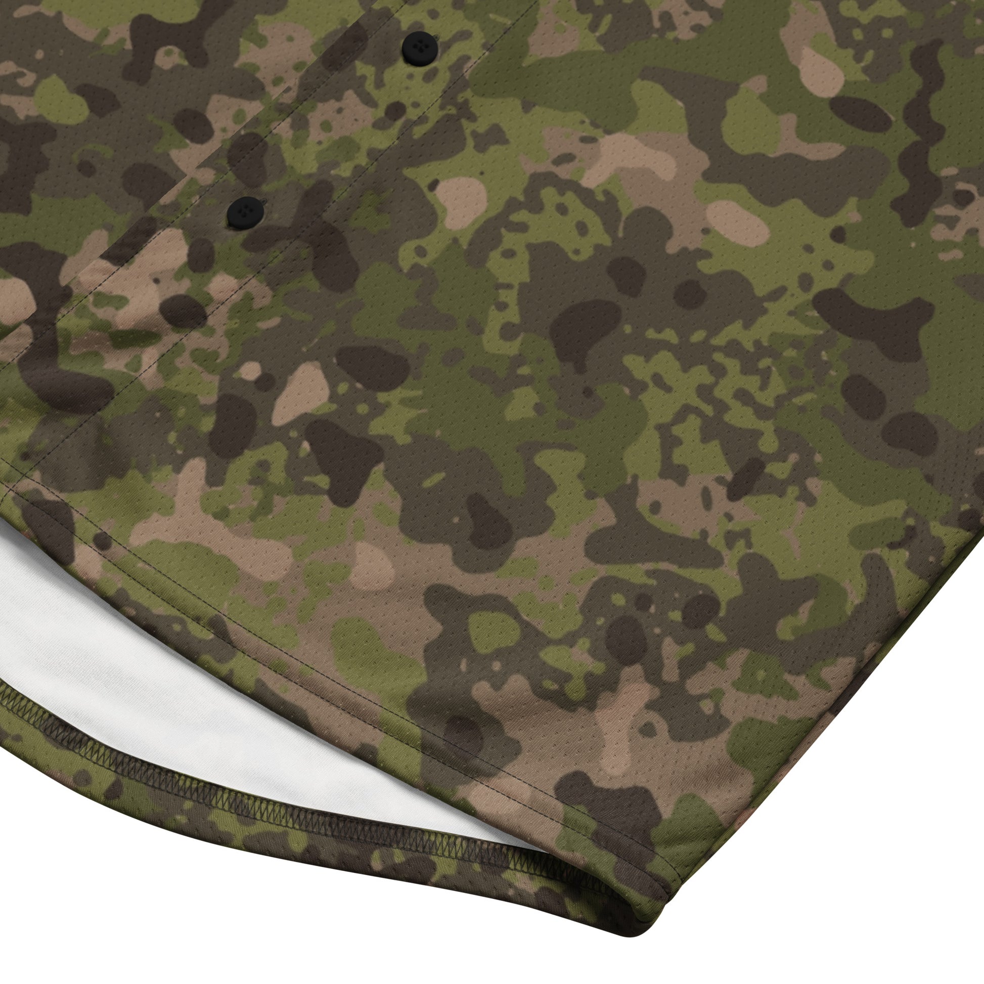 Camo Baseball Jersey | Hunting Brown Camouflage