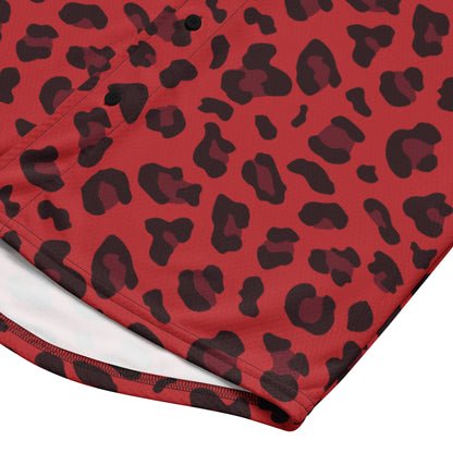 Leopard Jersey | Red and Black Pattern