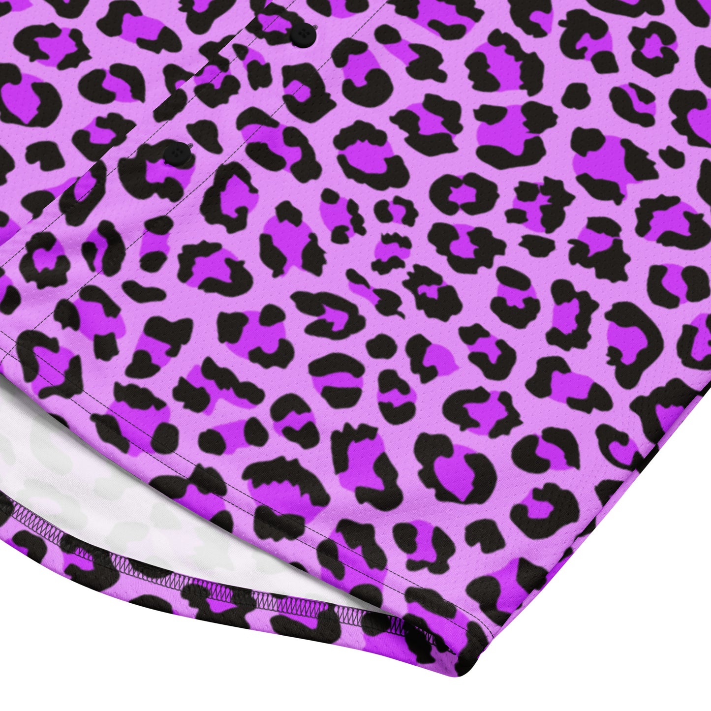 Leopard Jersey | Purple, Blue and Black Pattern