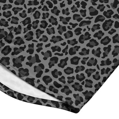 Leopard Jersey | Gray and Black Pattern