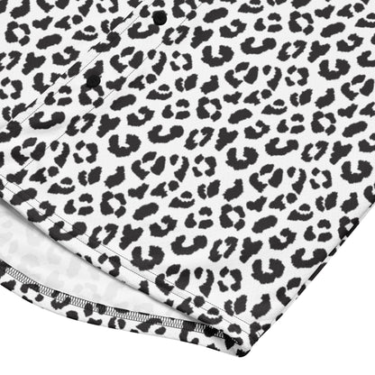 Leopard Jersey | Black and White Pattern