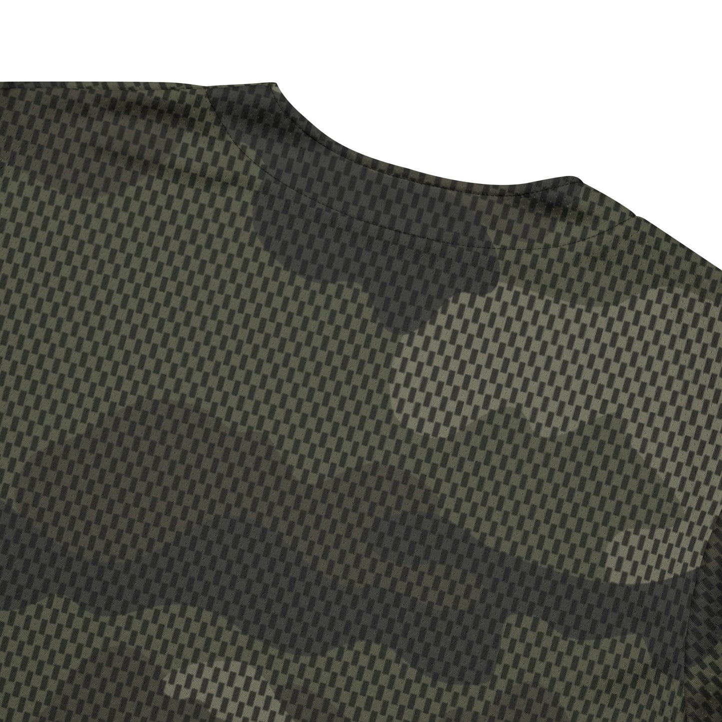 Camo Baseball Jersey | Brown Digital Dotted Camouflage