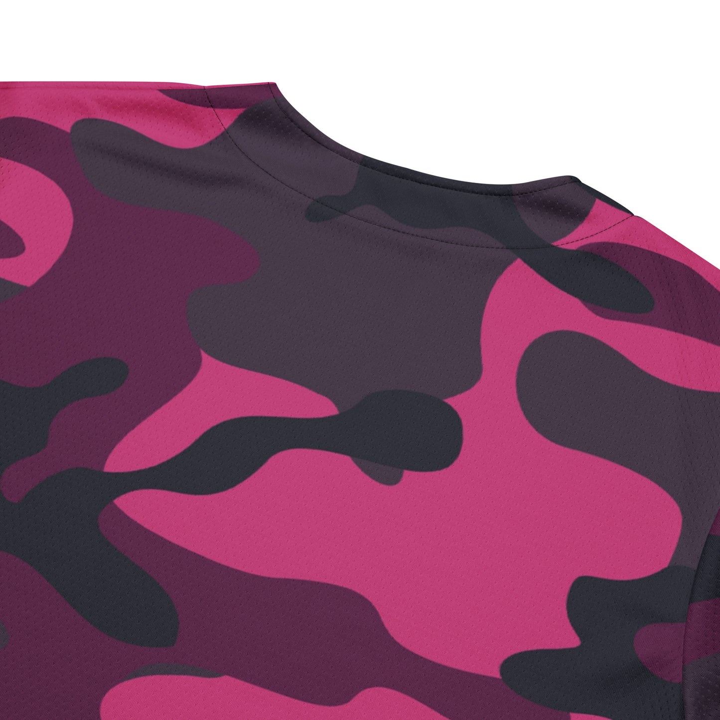 Pink Camo Jersey | Mixed Onyx and Blue Camouflage