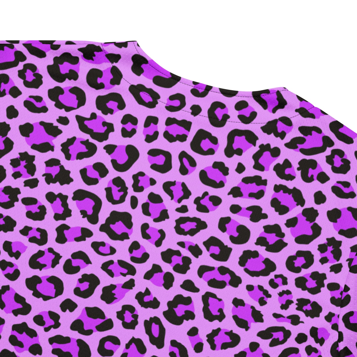 Leopard Jersey | Purple, Blue and Black Pattern