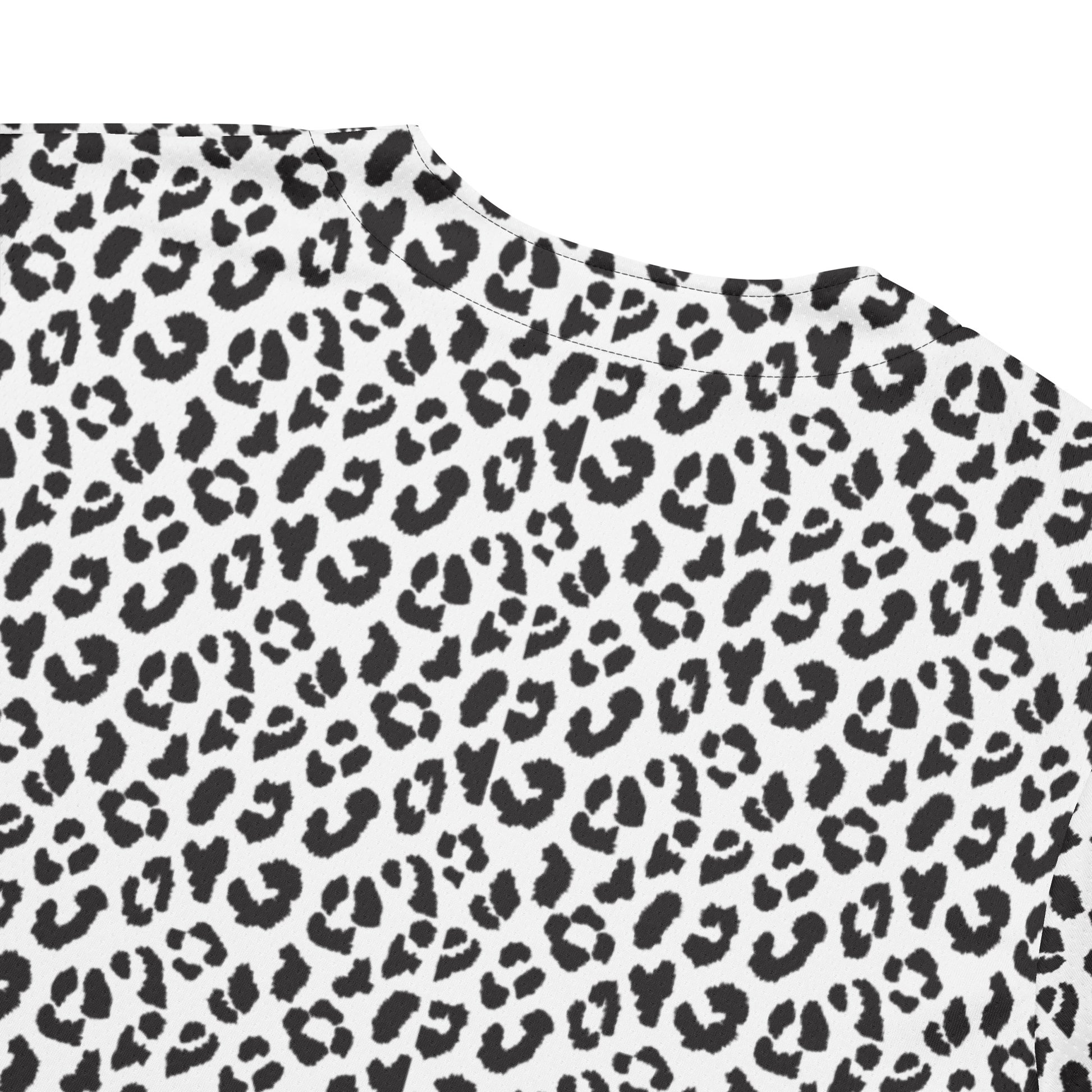 Leopard Jersey | Black and White Pattern