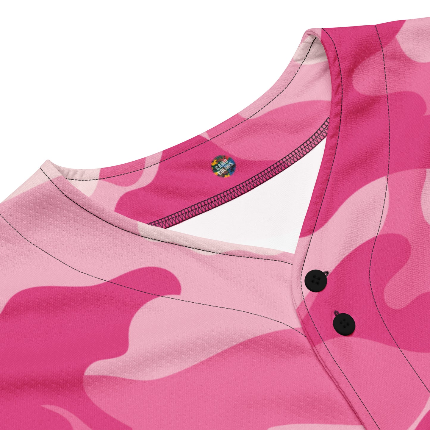 Baseball Jersey | Lavender Pink Camouflage